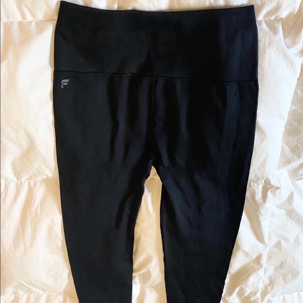 Fabletics high waist black seamless legging S